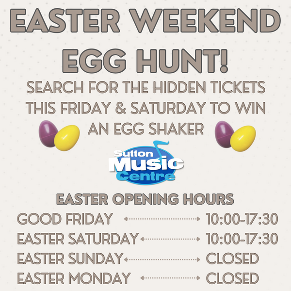 Easter Egg Hunt at Sutton Music!