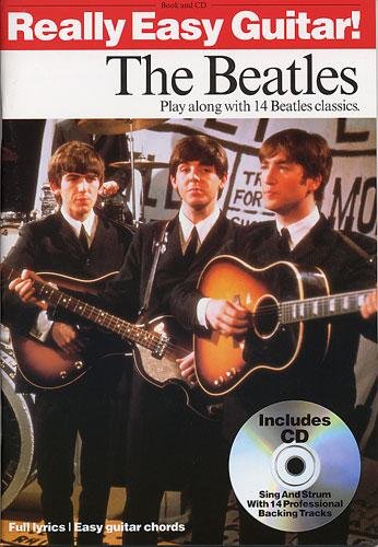 Really Easy Guitar! The Beatles - With CD (pre owned)