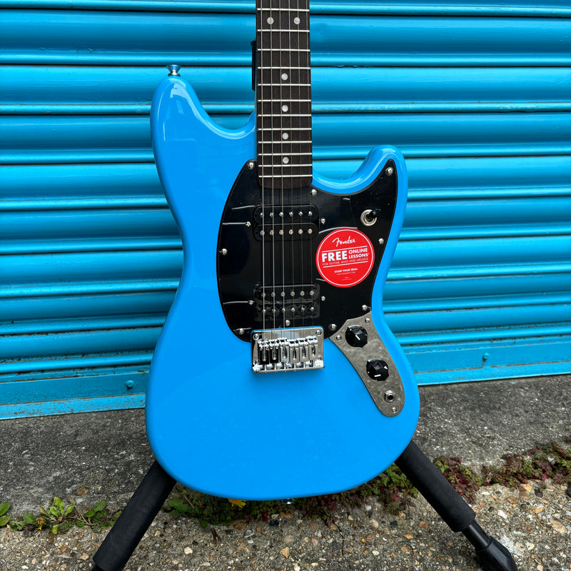 Fender Squier - Sonic Mustang HH 'California Blue' Electric Guitar