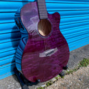 Tanglewood Azure TA4CE-PU Super-Folk Electro-Acoustic Guitar Purple