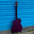 Tanglewood Azure TA4CE-PU Super-Folk Electro-Acoustic Guitar Purple