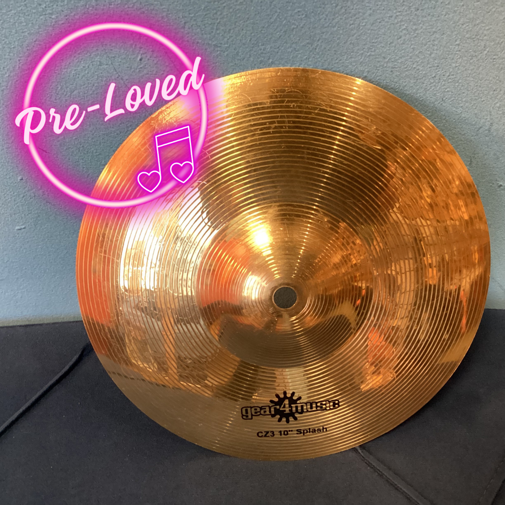 Pre-Loved) Gear for Music CZ3 10” Splash Cymbal – Sutton Music Centre