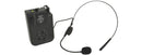 Headset and Beltpack for QTX Busker / Pal Series Speakers