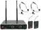 Chord - SU20 Compact Dual UHF Head-Set Microphone Sets