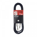 Stagg S Series Balanced Jack to Jack Audio Cable (Stereo)