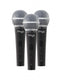 Stagg Set of 3 SDM50 Dynamic Cardioid Microphones