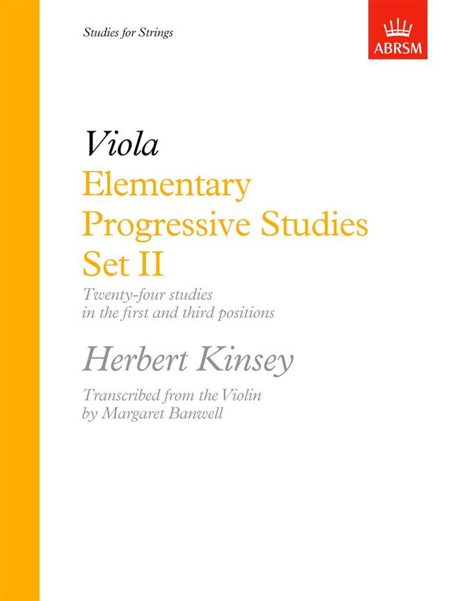 ABRSM: Viola Elementary Progressive Studies