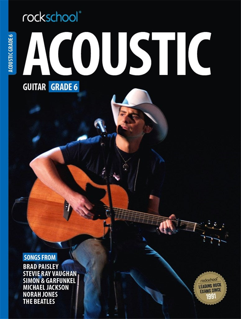 Rockschool Acoustic Guitar Exam Books (from 2016)