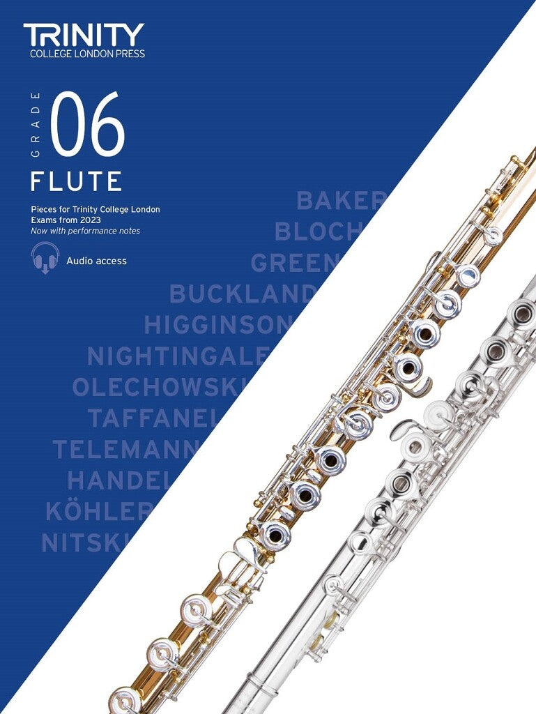 Trinity College London Flute Exam Pieces 2023 (Score & Part)