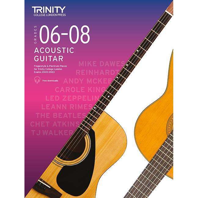 Trinity Graded Acoustic Guitar Books (2020 - 2023)