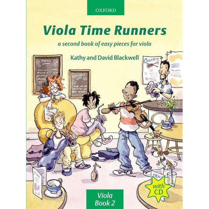 Viola Time Runners with CD - Blackwell