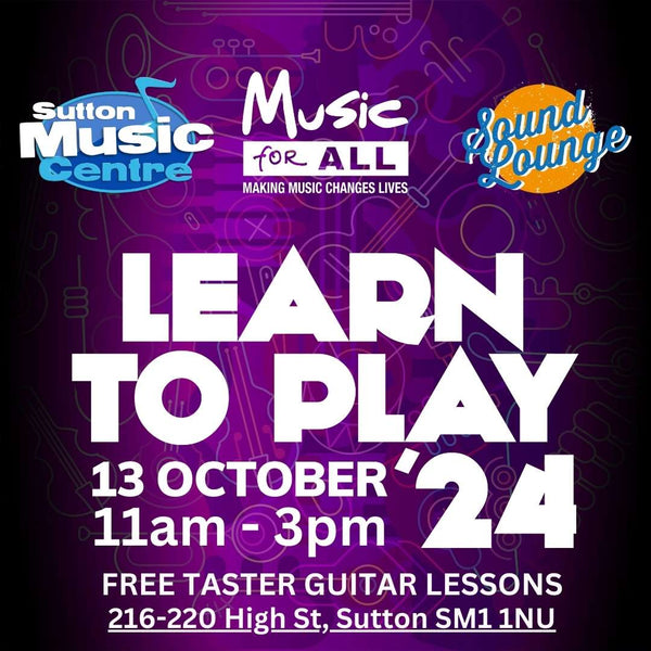 Learn To Play Day 2024! Sunday October 13th