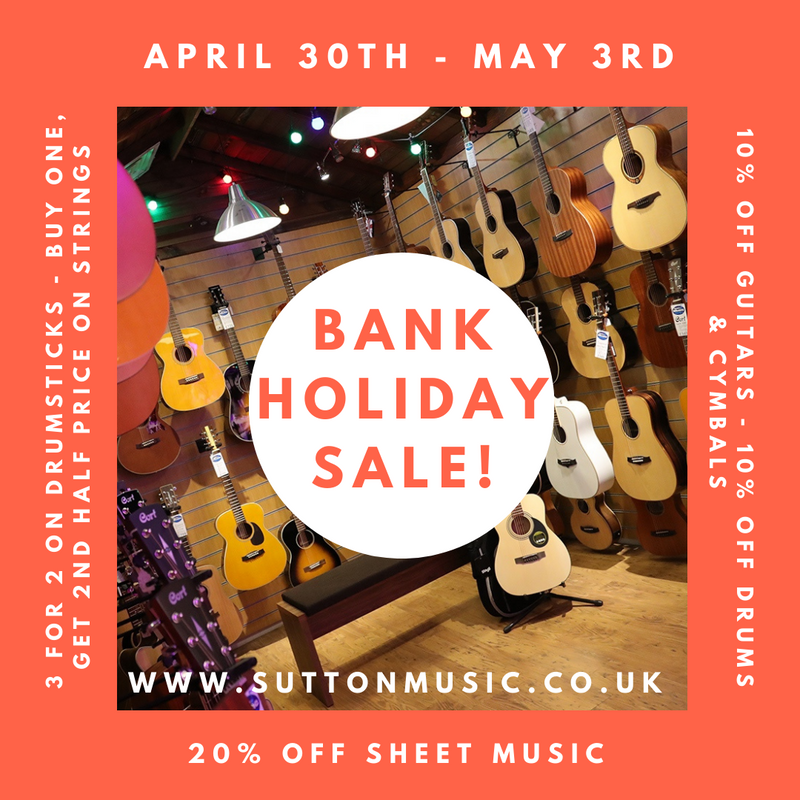 Bank Holiday Sale!