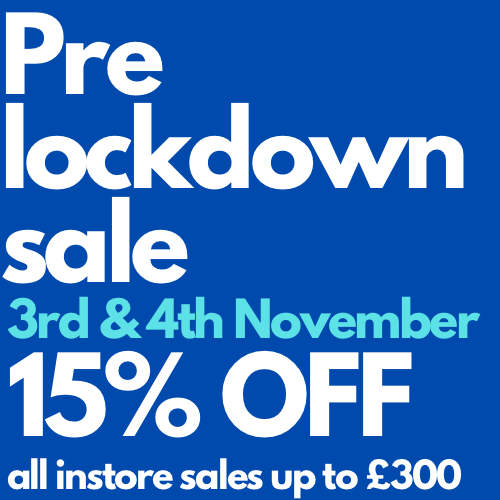 Pre Lockdown sale!