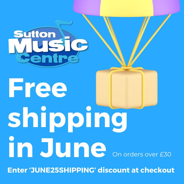 Free Shipping on orders over £30 (normally £150) in JUNE!