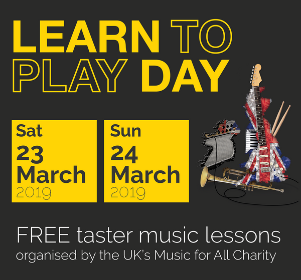 Learn to Play Day 2019 - March 23rd & 24th