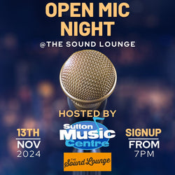 Open Mic Night at The Sound Lounge