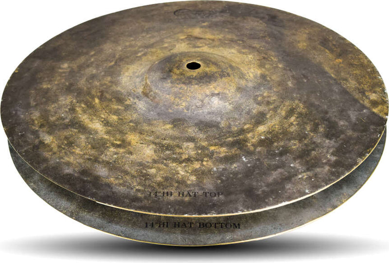 (Ex-Display) Dream Dark Matter Hi Hat Cymbal 14" - DMHH14