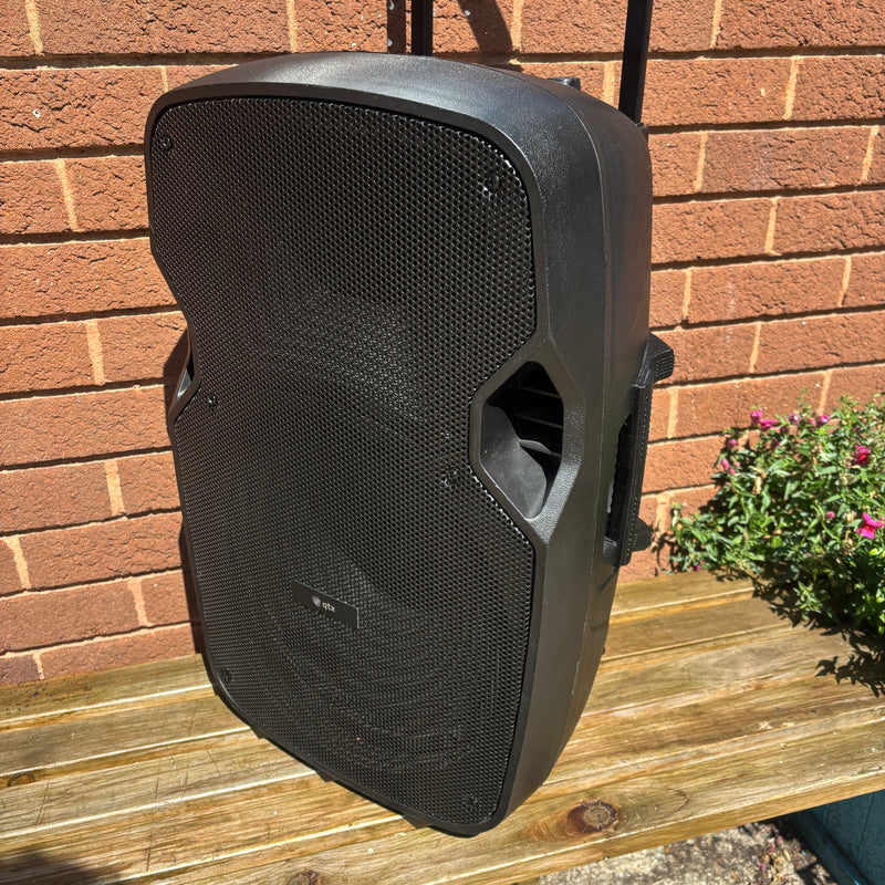 Pre Loved QTX PAL 12 Busker Amp with 2 Wireless Mics