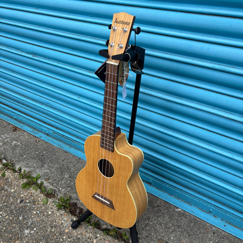 Pre-Loved Ashbury AU-40T-CE Tenor Ukulele, Electro Acoustic