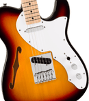 Squier Affinity Series Thinline Telecaster Electric Guitar in 3 Tone Sunburst