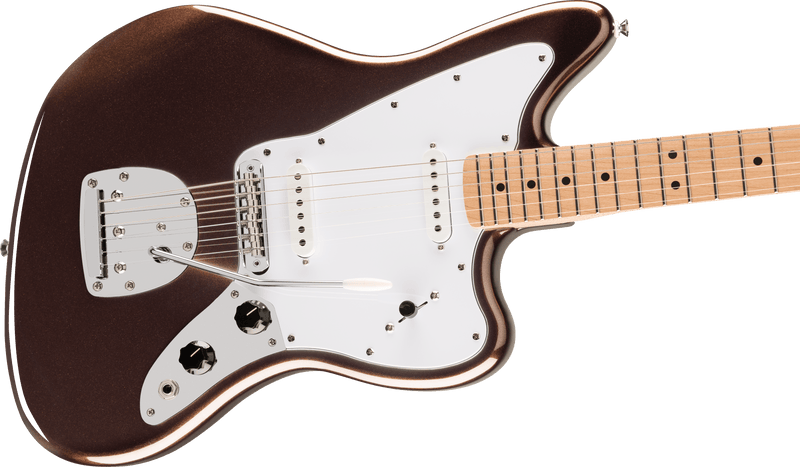 Squier Affinity Series Jaguar Electric Guitar in Mystic Metallic Brown