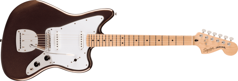 Squier Affinity Series Jaguar Electric Guitar in Mystic Metallic Brown