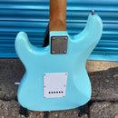 Gould GE10SBL Santa Fe Sonic Blue Strat Style Electric Guitar