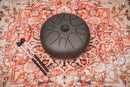 Meinl Sonic Energy 12" Steel Tongue Drum - A Akebono/8 Notes/440Hz - Vintage Brown