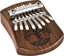 MEINL Sonic Energy Solid "Tree of Life" Mini Kalimba - 8 notes / black walnut