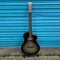 Washburn VITE S9V Bella Tono Studio Cutaway Electro Acoustic Guitar Gloss Charcoal Burst