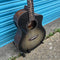 Washburn VITE S9V Bella Tono Studio Cutaway Electro Acoustic Guitar Gloss Charcoal Burst