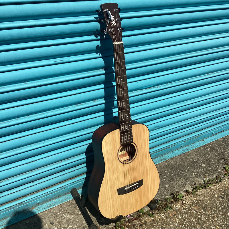 Cort Earth Mini EARTHMINI Open Pore Acoustic Guitar Inc. Gig Bag