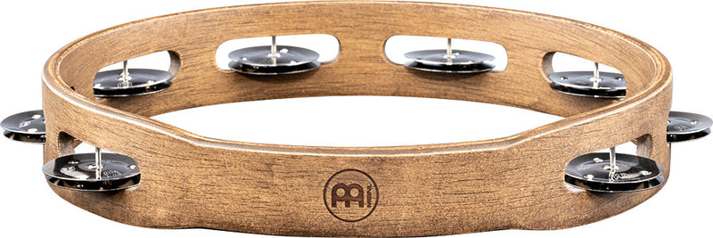 MEINL Percussion Traditional Wood Series Tambourine - 10"