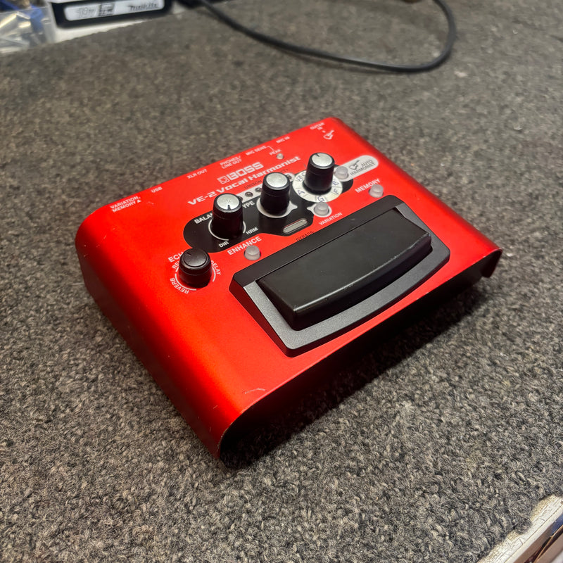 boss ve - vocal harmonist pedal Pre-Loved Boss VE-2 Vocal Harmonist Pedal – Sutton Music Centre
