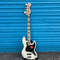 Squier Affinity Series Active Jazz Bass Guitar in Olympic White