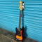 SX P Bass Style Electric Bass in 3 Colour Sunburst Left Handed with Gig Bag