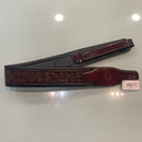 Isuzi Celtic Knott Leather Guitar Strap