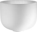 MEINL Sonic Energy White-Frosted Crystal Singing Bowl 12" - F3/Heart Chakra/432 Hz