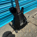 Aria Jet Baritone Electric Guitar Black
