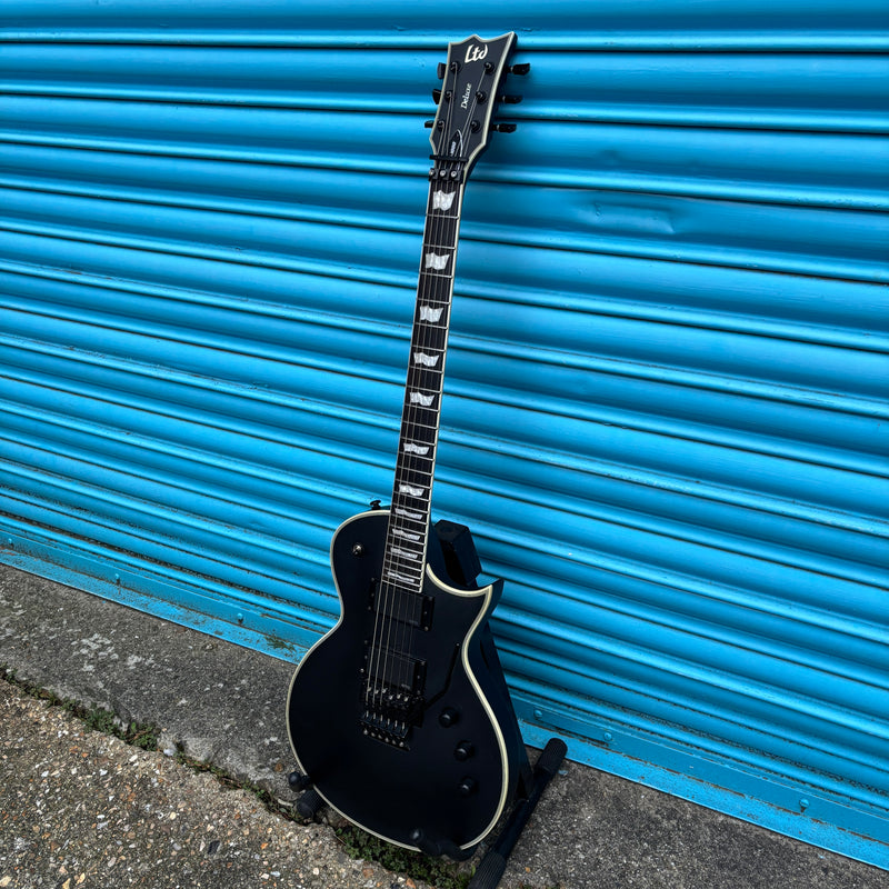 Pre-Loved ESP LTD ES-1000 Floyd Rose Satin Black Finish