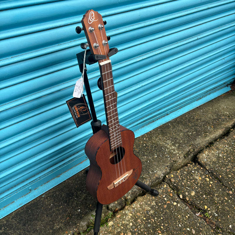 Ortega Bonfire Series Tenor Ukulele Sapele Natural RU5MM-TE