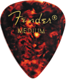 Fender Premium Celluloid Guitar Picks 351 Shape, Shell, Medium, 12-Pack