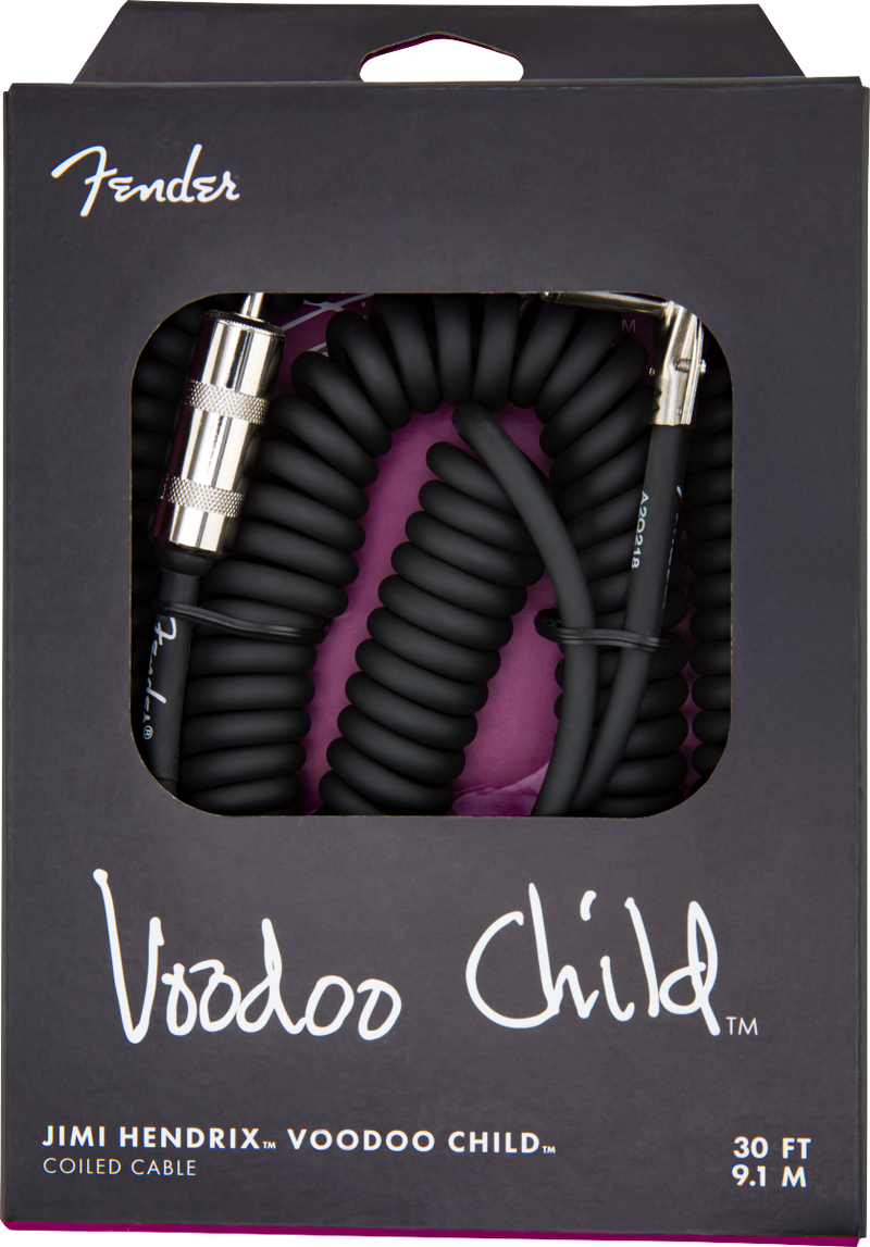 Jimi Hendrix Voodoo Child Coiled Cable by Fender