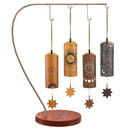 MEINL Sonic Energy 4-piece Cosmic Bamboo Chime Set + Stand