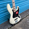 Squier Affinity Series Active Jazz Bass Guitar in Olympic White