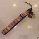 AMUMU Vegan Guitar Straps - Chevron OR