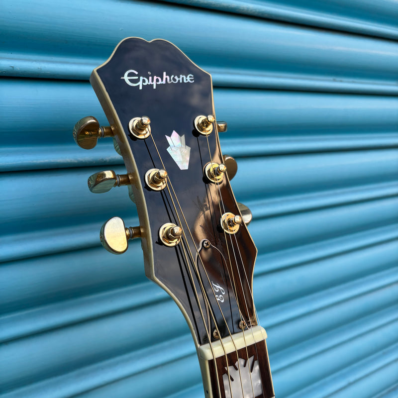 Pre-Loved Epiphone EJ-200 Natural Acoustic Guitar Inc Hardcase