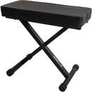 Quiklok Professional Keyboard Bench - 12"x24" Padded Seat