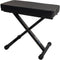 Quiklok Professional Keyboard Bench - 12"x24" Padded Seat